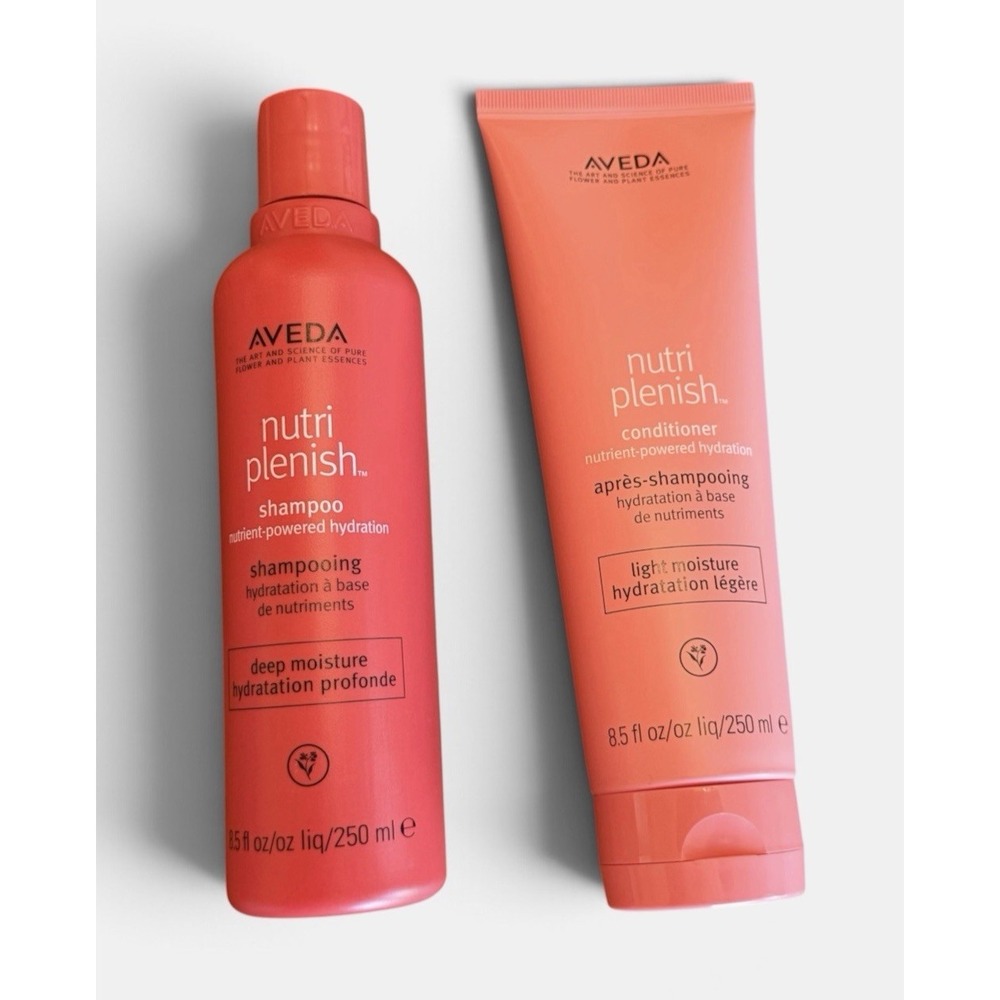 Aveda Nutriplenish Deep Moisture Shampoo & Conditioner 8.5 oz. Duo SET